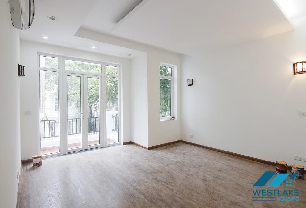 A semi-furnished house with 5 bedrooms for rent in Ciputra T Block, Tay Ho, Ha Noi