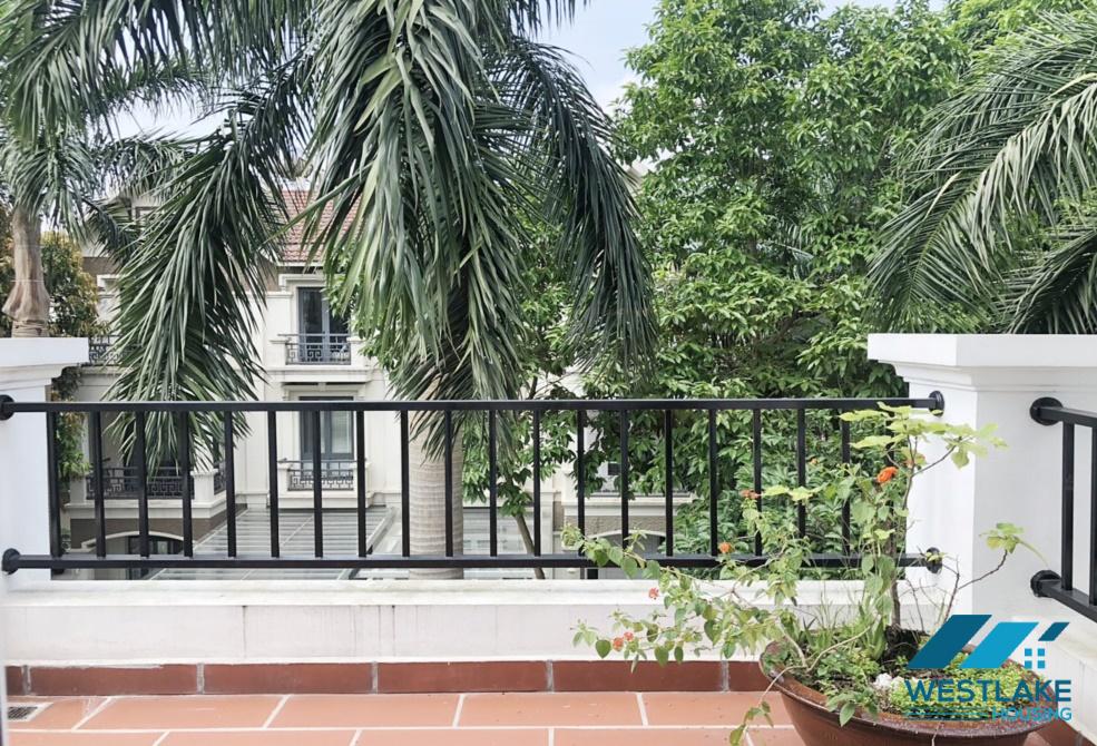 A semi-furnished house with 5 bedrooms for rent in Ciputra T Block, Tay Ho, Ha Noi