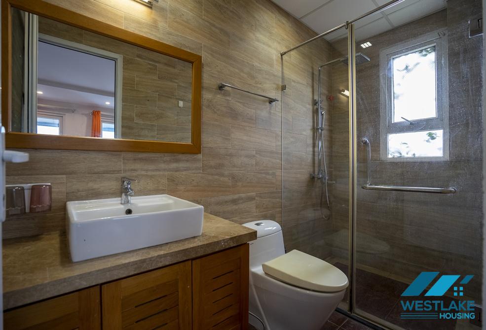 Spacious 03 bedrooms apartment on top floor for rent in To Ngoc Van area, Tay Ho, Ha Noi