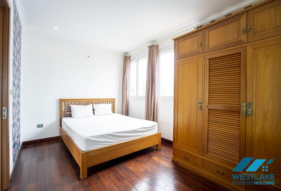 Spacious 03 bedrooms apartment on top floor for rent in To Ngoc Van area, Tay Ho, Ha Noi