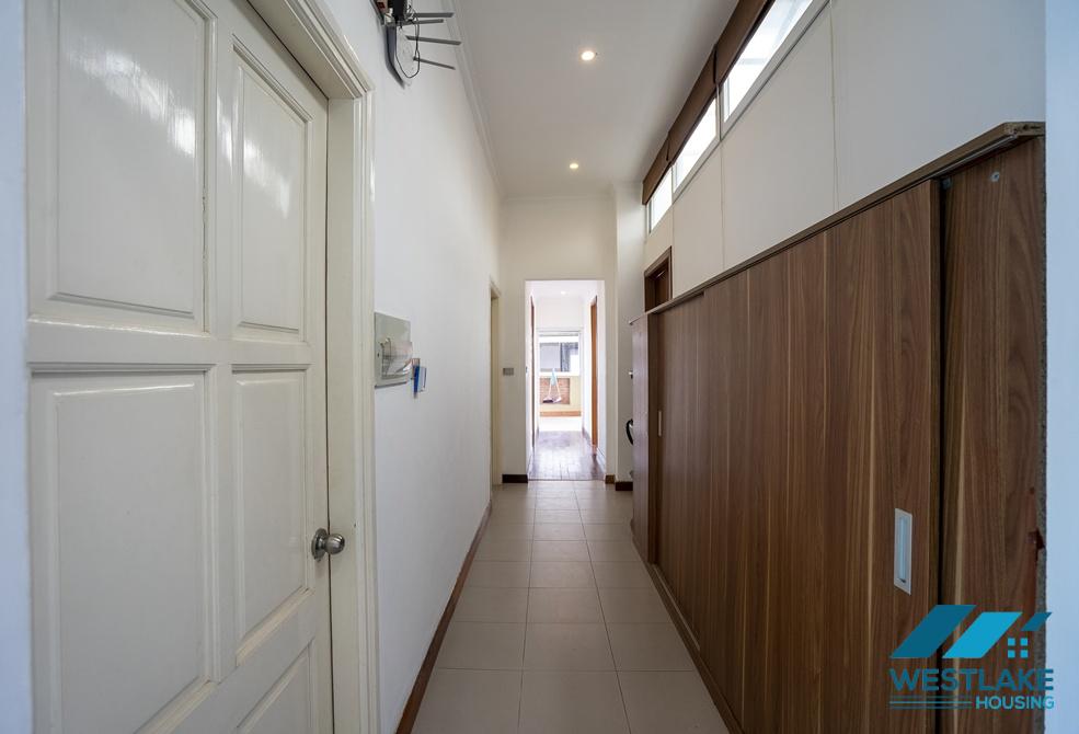 Spacious 03 bedrooms apartment on top floor for rent in To Ngoc Van area, Tay Ho, Ha Noi
