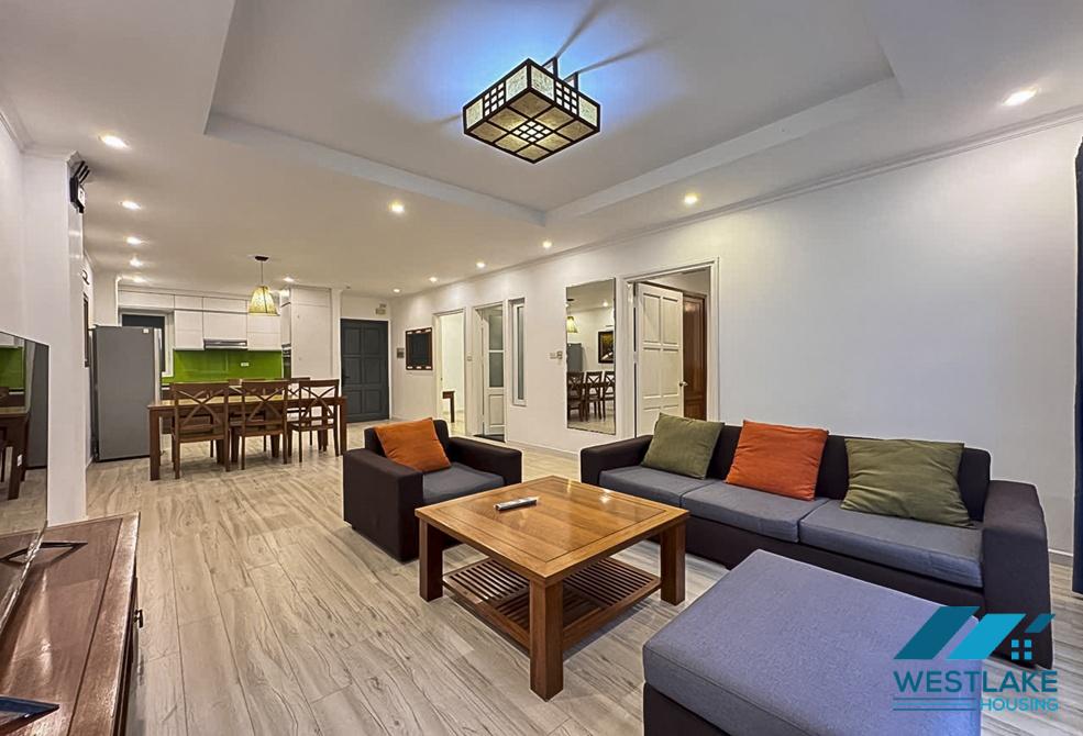 Good size, bright 02 bedrooms apartment for rent in Tay Ho, Ha Noi