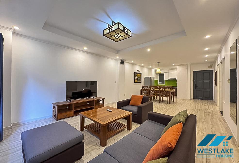 Good size, bright 02 bedrooms apartment for rent in Tay Ho, Ha Noi