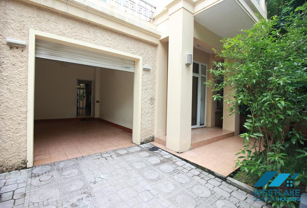 Unfurnished, bright house for rent in Ciputra, Tay Ho, Hanoi