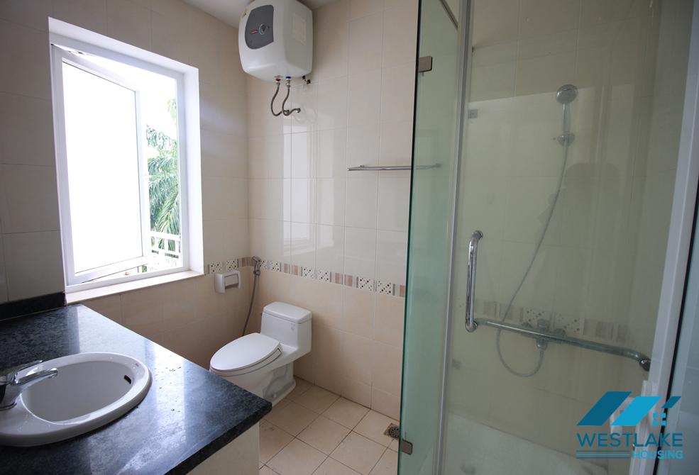 Unfurnished, bright house for rent in Ciputra, Tay Ho, Hanoi