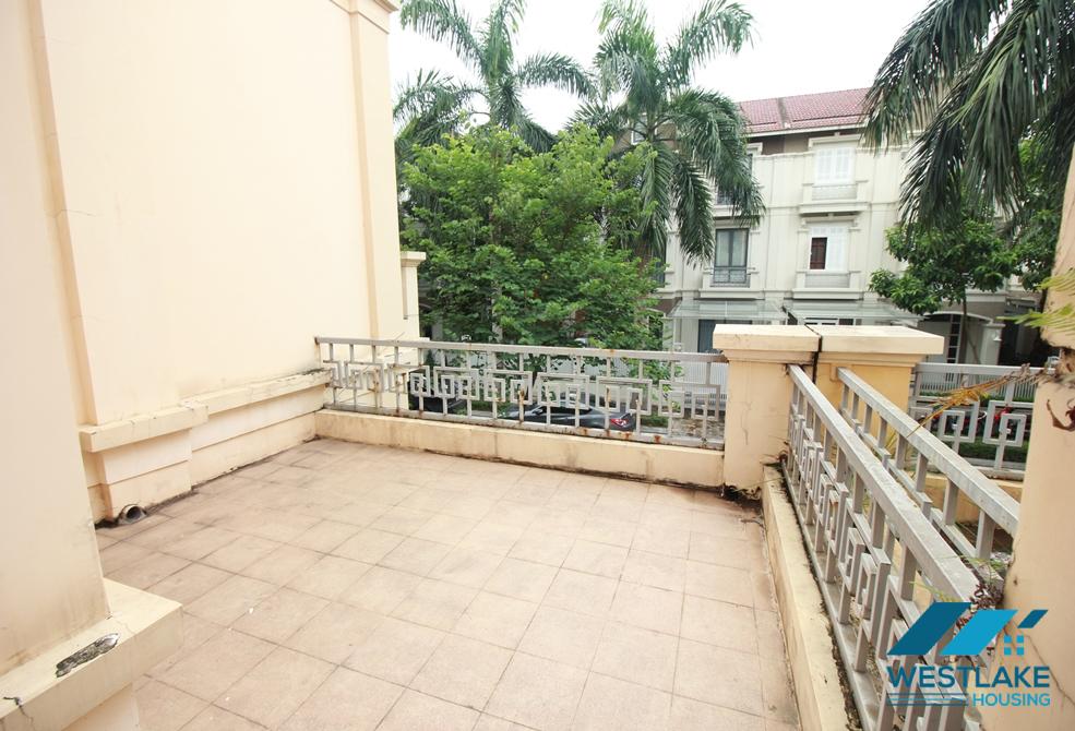 Unfurnished, bright house for rent in Ciputra, Tay Ho, Hanoi