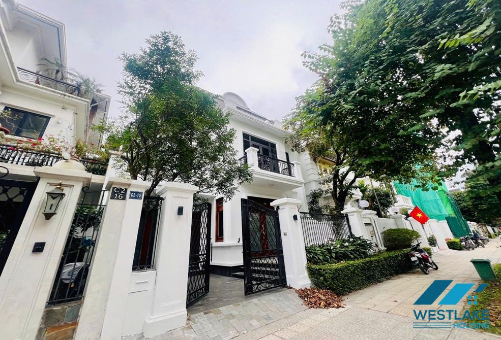 Renotevated 5 bedrooms villa for rent in Ciputra, Tay Ho ward, Ha Noi