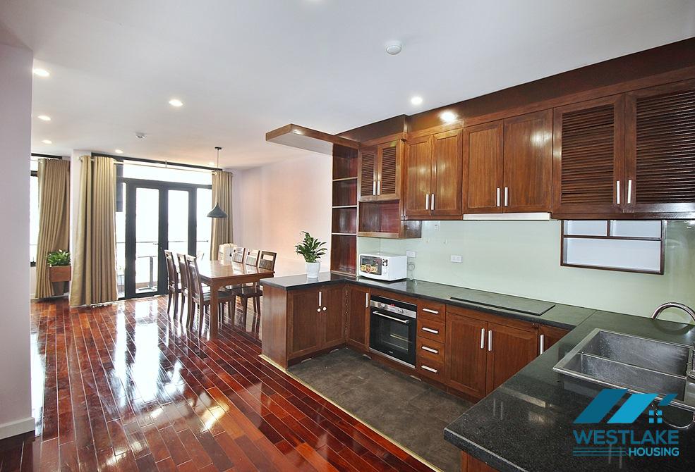 High floor 03 bedrooms apartment for rent in To Ngoc Van street, Tay Ho, Hanoi