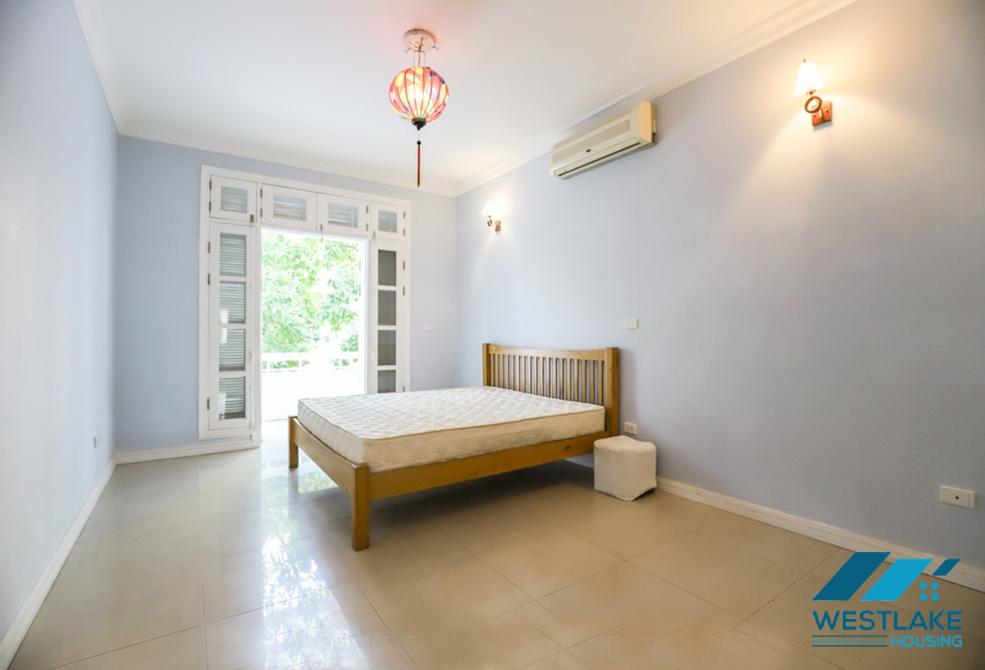 Four beds house for rent in T block, Ciputra, Tay Ho ward, Ha Noi