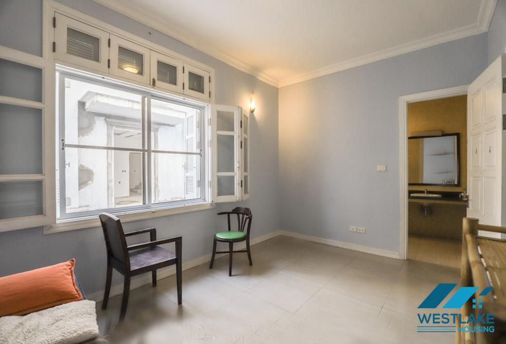 Four beds house for rent in T block, Ciputra, Tay Ho ward, Ha Noi