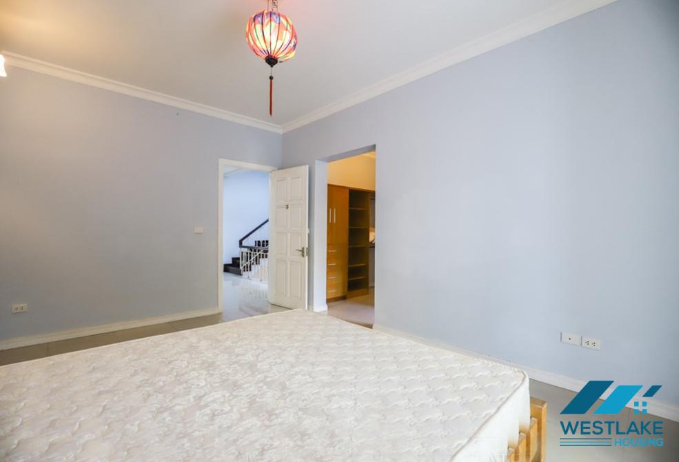 Four beds house for rent in T block, Ciputra, Tay Ho ward, Ha Noi