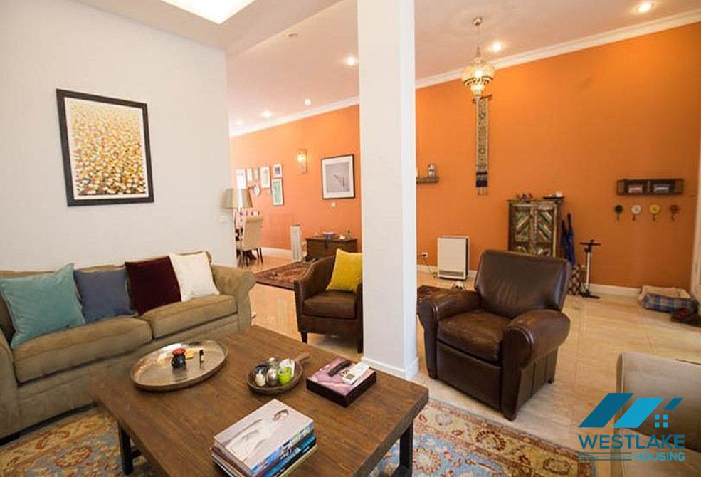 Spacious modern 4 bedrooms villa for rent in Ciputra, Tay Ho, Hanoi