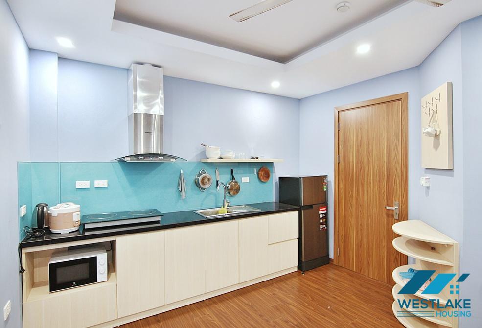 Nice one bedroom apartment for rent in To Ngoc Van, Tay Ho ward, Ha Noi