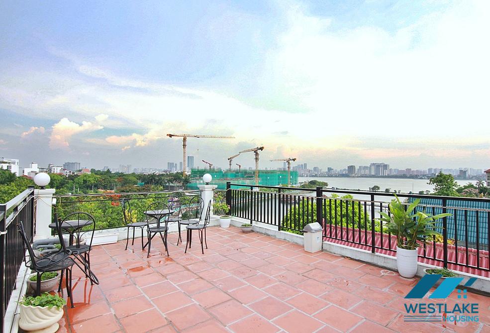 Nice one bedroom apartment for rent in To Ngoc Van, Tay Ho ward, Ha Noi