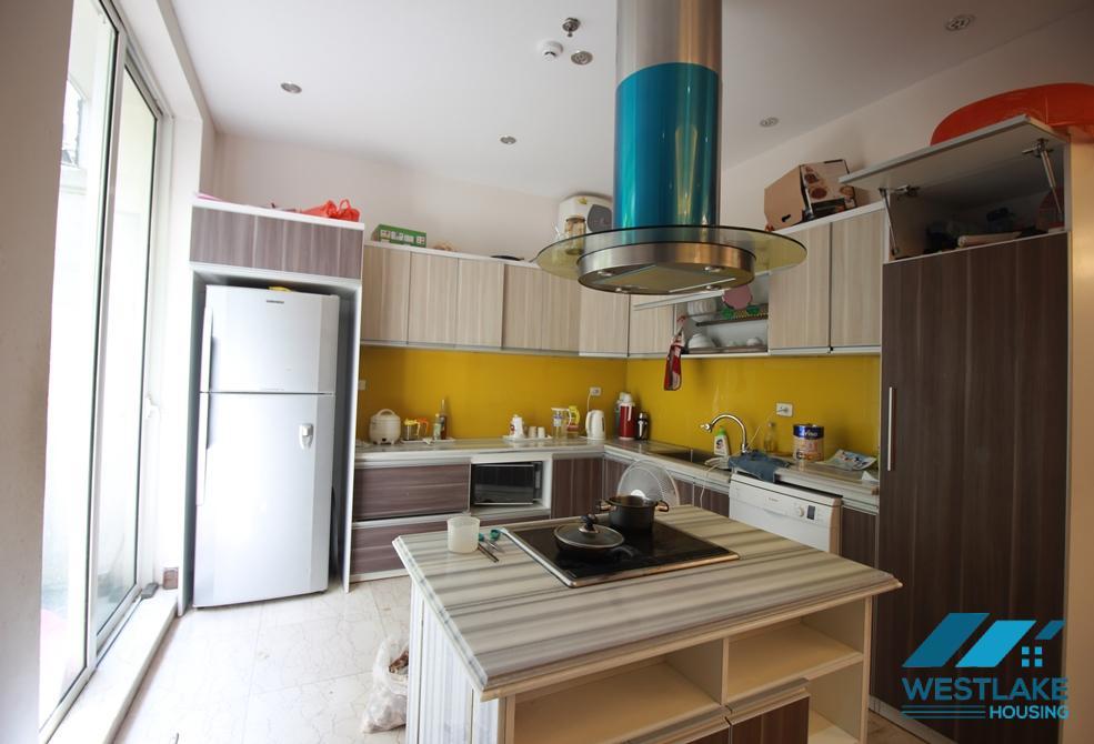 Nice and fully furnished house for rent in Ciputra area, Tay Ho, Hanoi
