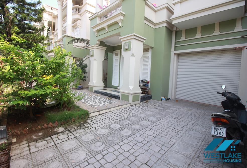  Nice and fully furnished house for rent in Ciputra area, Tay Ho, Hanoi