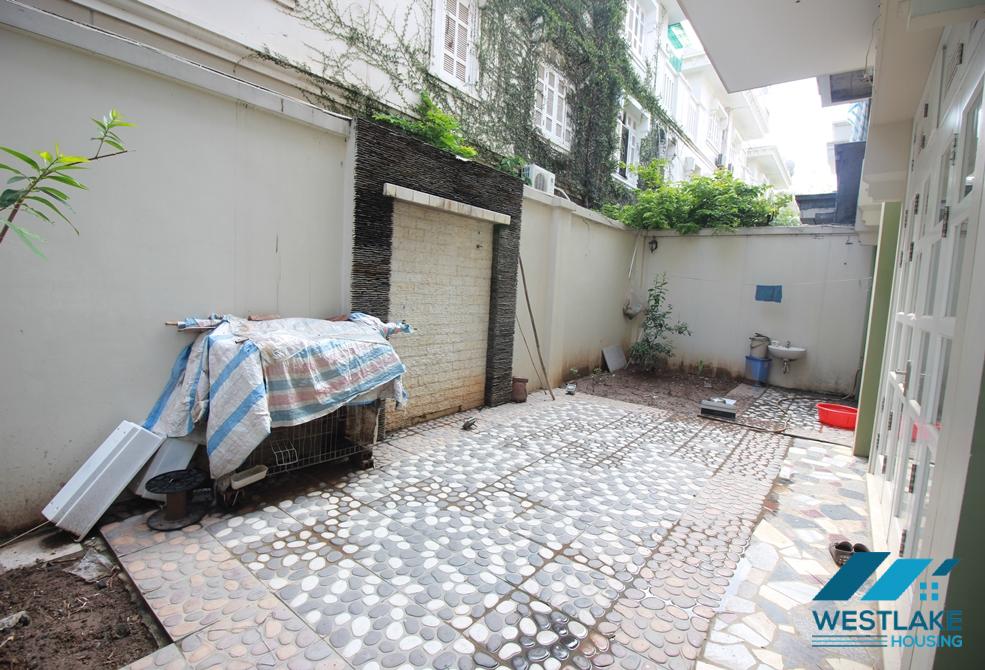 Nice and fully furnished house for rent in Ciputra area, Tay Ho, Hanoi