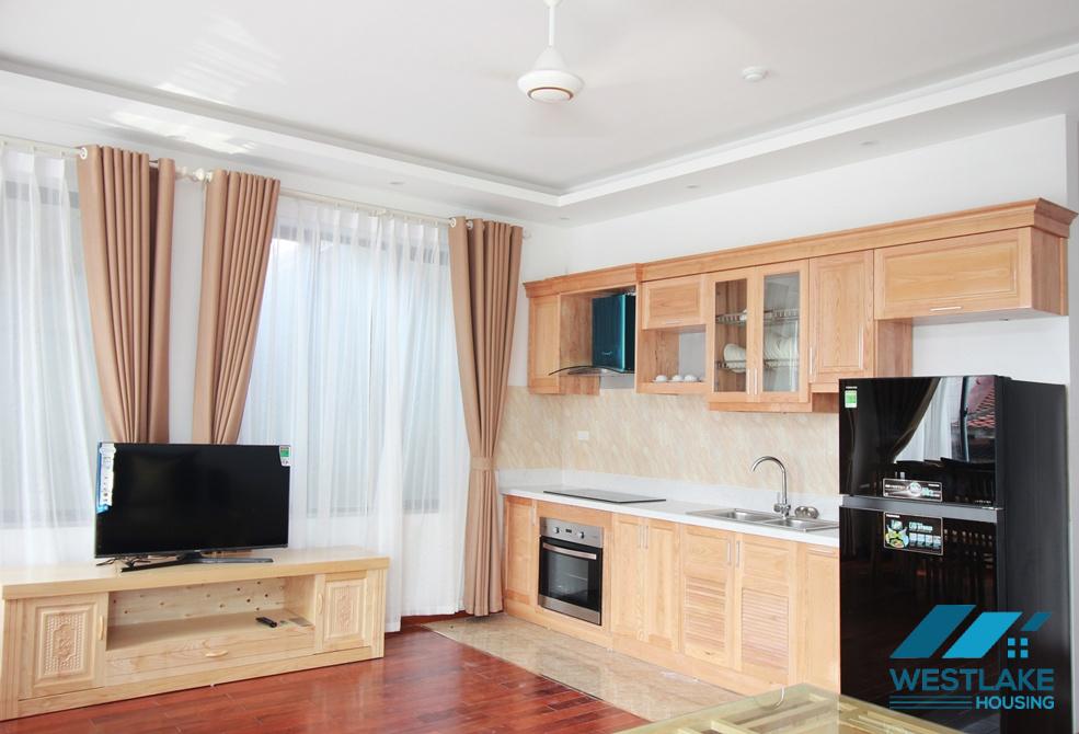 Bright one bedroom apartment for rent on To Ngoc Van, Tay Ho