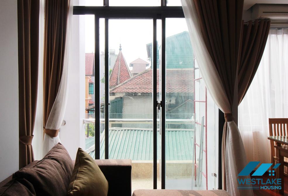 Bright one bedroom apartment for rent on To Ngoc Van, Tay Ho