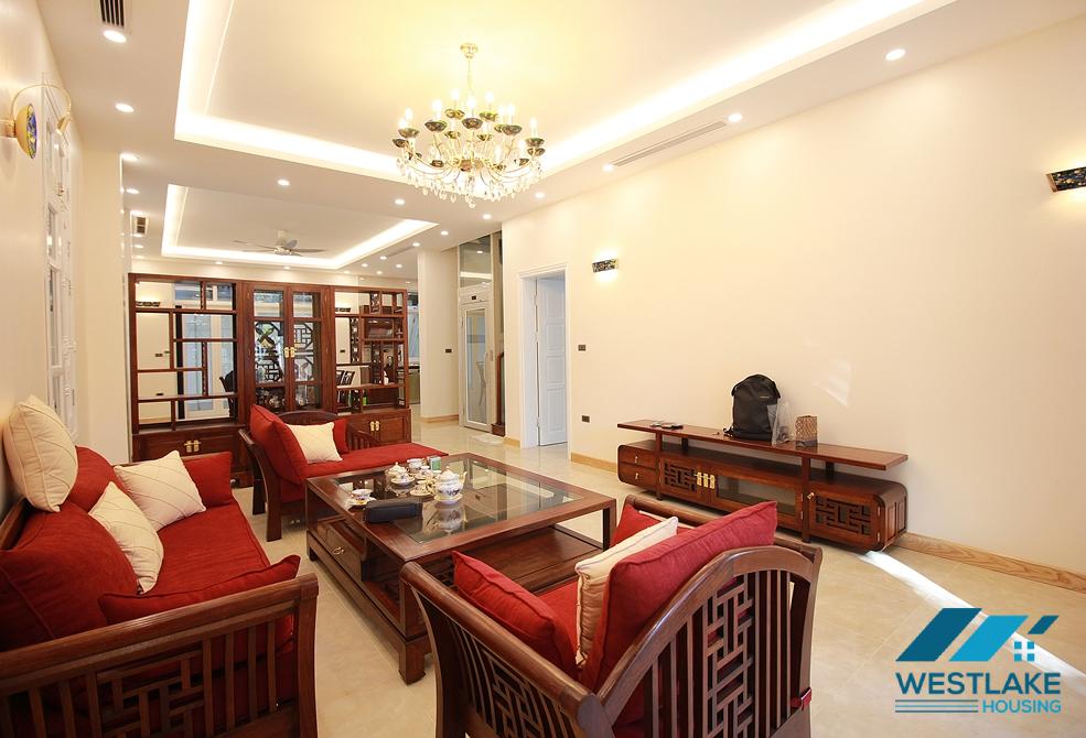 A brand-new and morden 5 bedrooms villa in Ciputra, Tay Ho for rent, Tay Ho, Ha Noi