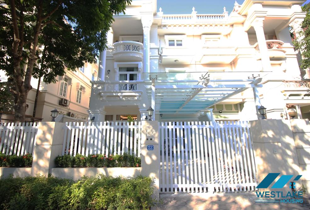 A brand-new and morden 5 bedrooms villa in Ciputra, Tay Ho for rent, Tay Ho, Ha Noi