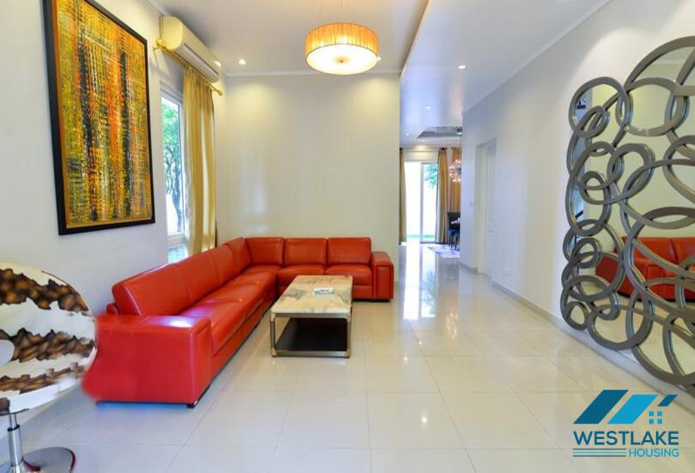 A luxurily gorgeous villa with private swimming pool for rent in Ciputra, Tay Ho, Ha Noi