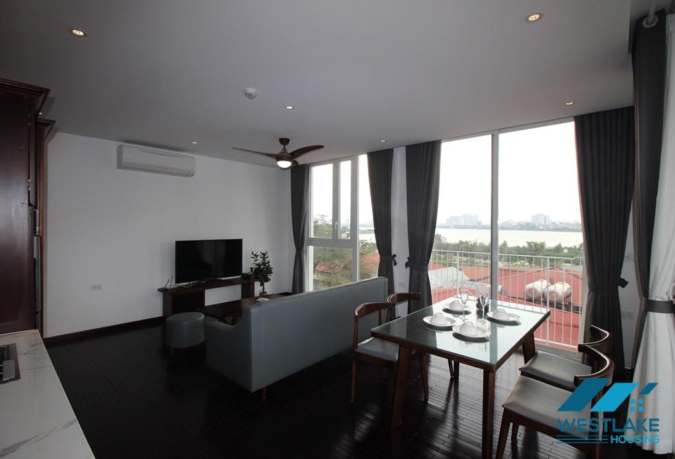 A beautiful lake view 2 bedroom apartment for rent in Tay Ho, Ha Noi