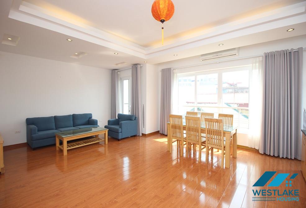 Cosy and spacious two bedrooms apartment with fully furnished for rent in Tay Ho area, Ha Noi