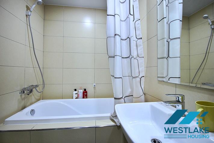 Bright and airy 2-bedroom apartment for rent on Trinh Cong Son Street, Tay Ho District, Hanoi.