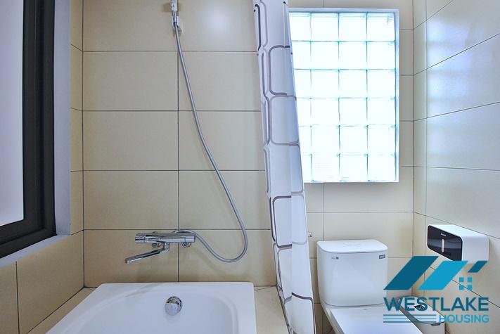 Bright and airy 2-bedroom apartment for rent on Trinh Cong Son Street, Tay Ho District, Hanoi.