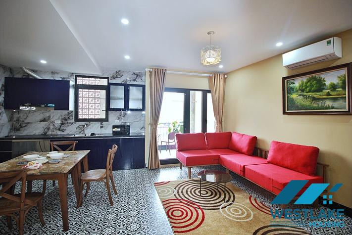 Cho Thuê Căn Hộ 2 Phòng Ngủ Mơi Đẹp, Hiện Đại, Ban Công Rộng Thoáng Tại Yên Phụ Tây Hồ, Hà Nội