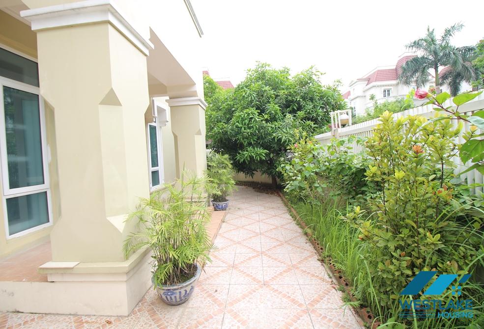 A villa for rent in T block, Ciputra Tay Ho, Ha Hoi
