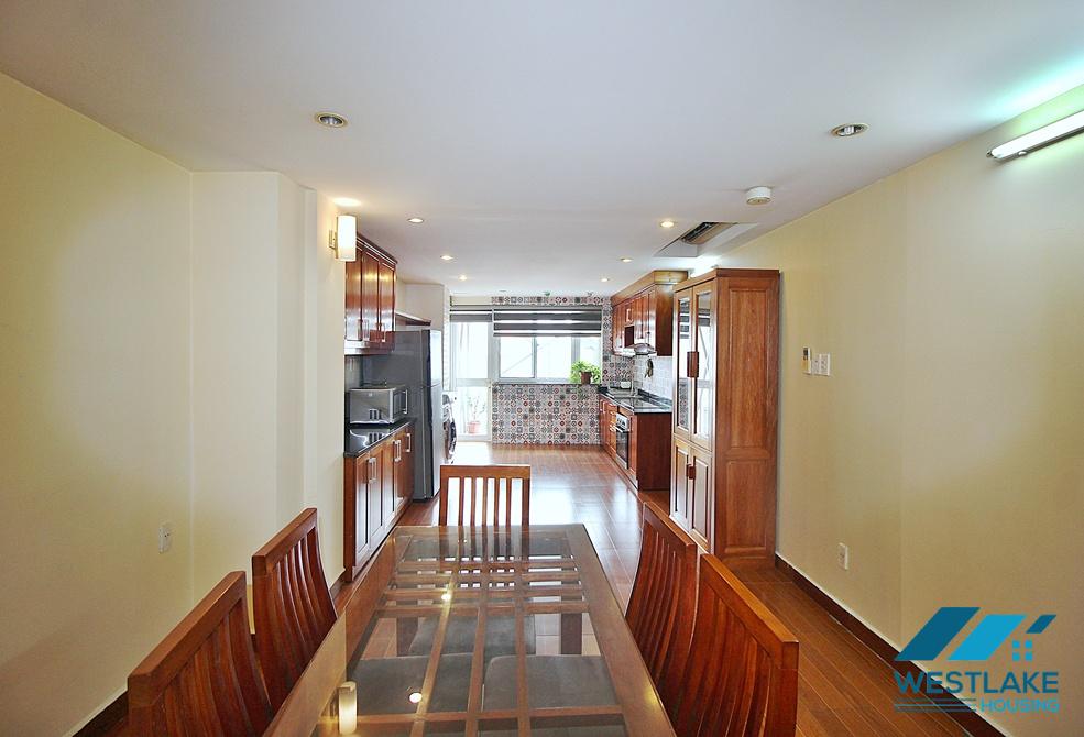 Spacious 04 bedrooms apartment on Xuan Dieu street for rent in Tay Ho, Ha Noi