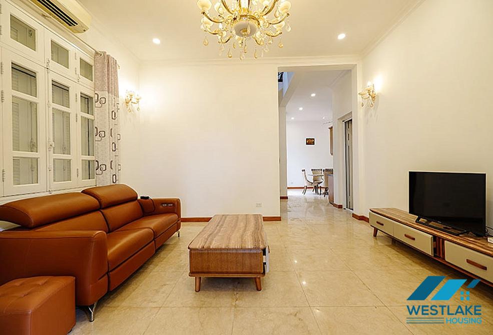 A luxury four-bedroom villa with a garage in Ciputra, Tay Ho district, Hanoi