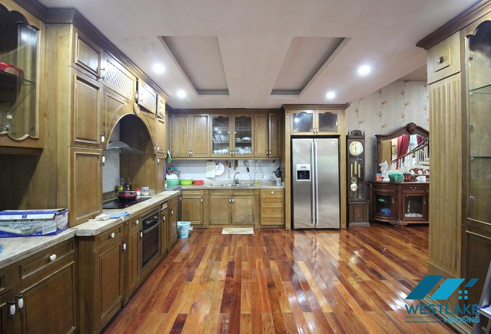 Gorgeous mansion with a lot of charms for rent in Ciputra, Tay Ho, Ha Noi