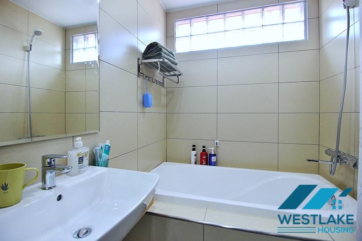 Newly renovated, modern 1-bedroom apartment for rent on Trinh Cong Son street, Tay Ho ward, Hanoi.