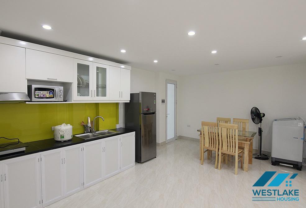 A big 1 bedroom apartment with balcony for rent in Au Co, Tay Ho