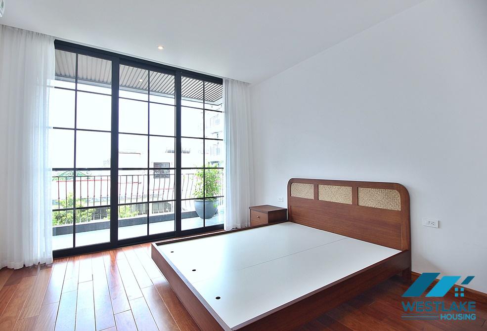 A newly 4 bedroom duplex apartment for rent in Tay Ho, Ha Noi
