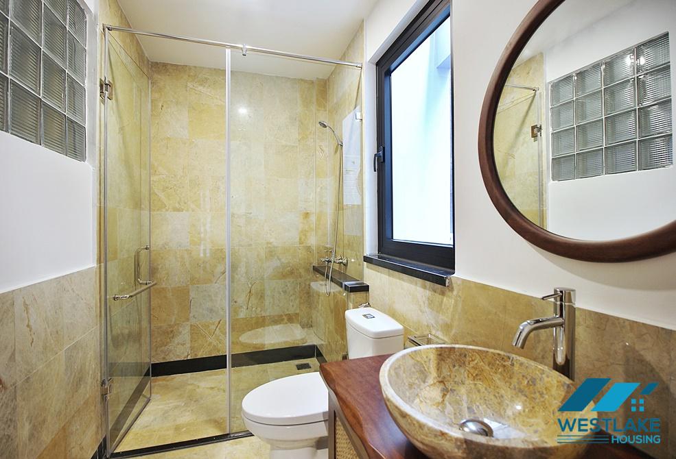 A newly 4 bedroom duplex apartment for rent in Tay Ho, Ha Noi