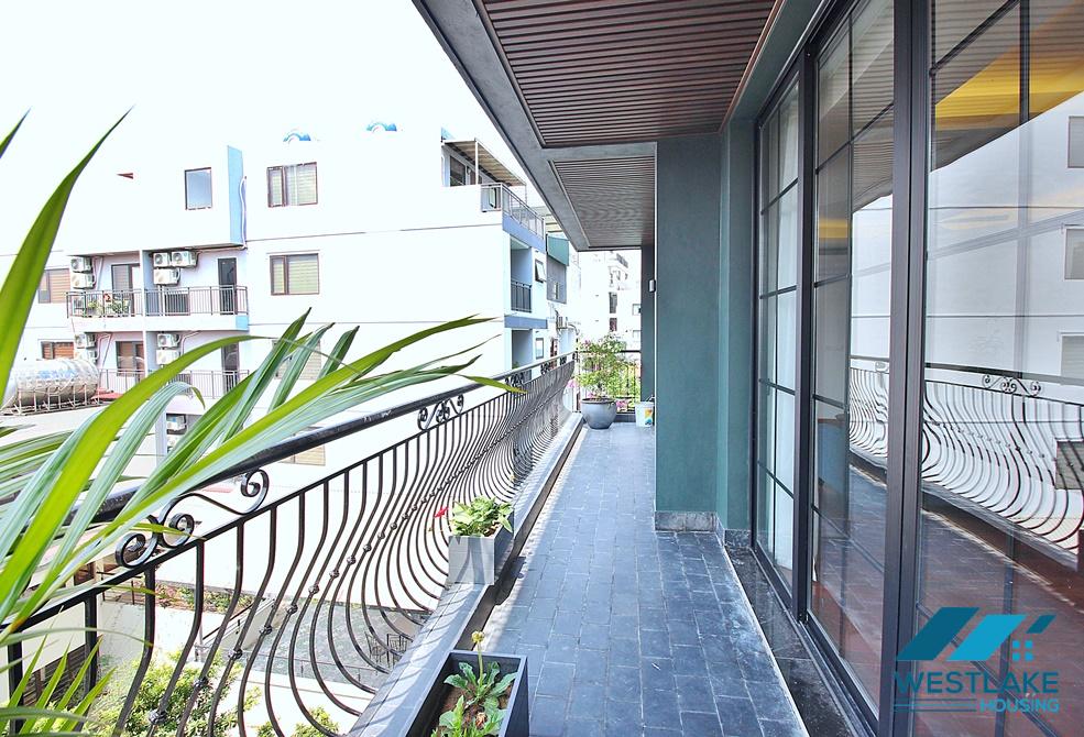 A newly 4 bedroom duplex apartment for rent in Tay Ho, Ha Noi