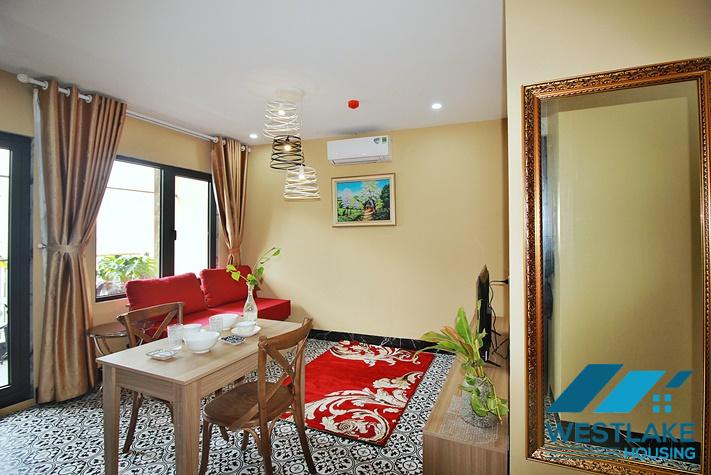 Brand new and modern 01 bedroom apartment for rent in Vu Mien area, Tay Ho, Ha Noi