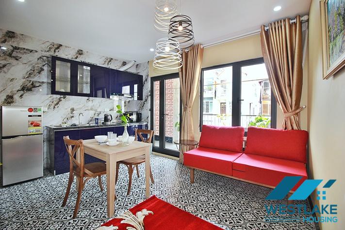 Brand new and modern 01 bedroom apartment for rent in Vu Mien area, Tay Ho, Ha Noi