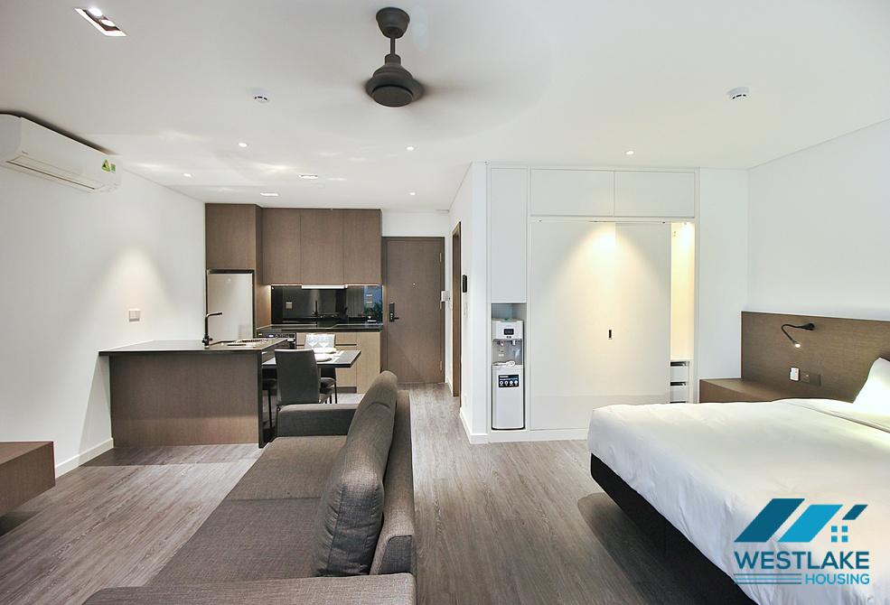 Modern and beautiful studio apartment for rent in Xuan Dieu, Tay Ho, Ha Noi Modern and beautiful studio apartment for rent in Xuan Dieu, Tay Ho, Ha Noi