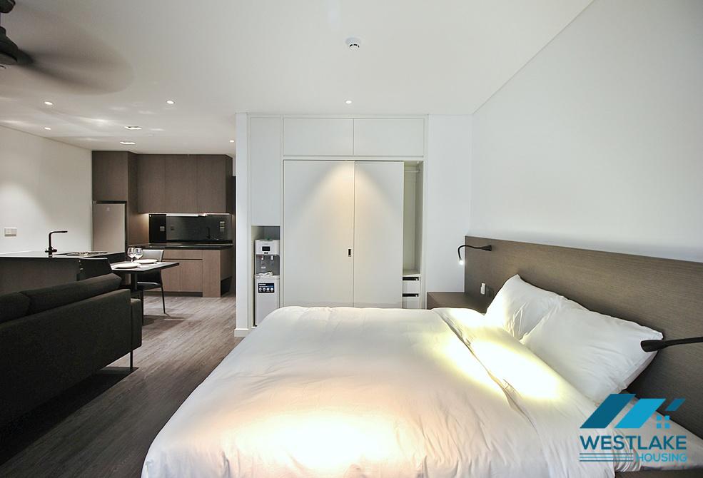 Modern and beautiful studio apartment for rent in Xuan Dieu, Tay Ho, Ha Noi Modern and beautiful studio apartment for rent in Xuan Dieu, Tay Ho, Ha Noi