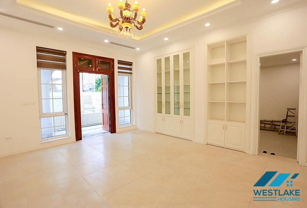Nice house with 3 floors for rent in Block T Ciputra, Tay Ho, Hanoi