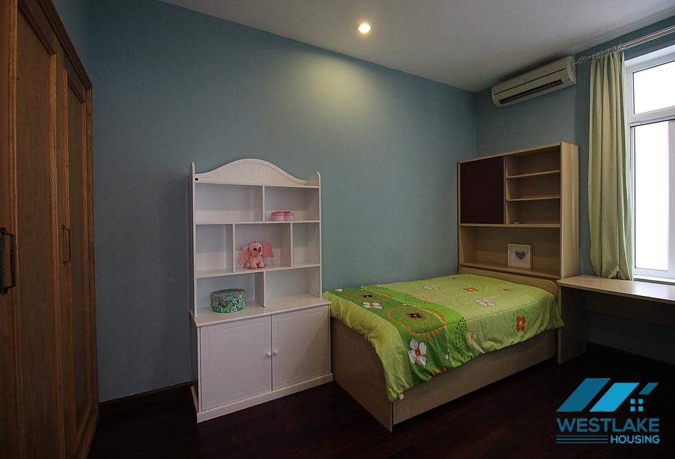 Spacious villa with 5 bedrooms for rent in T block, Ciputra, Tay Ho, Hanoi
