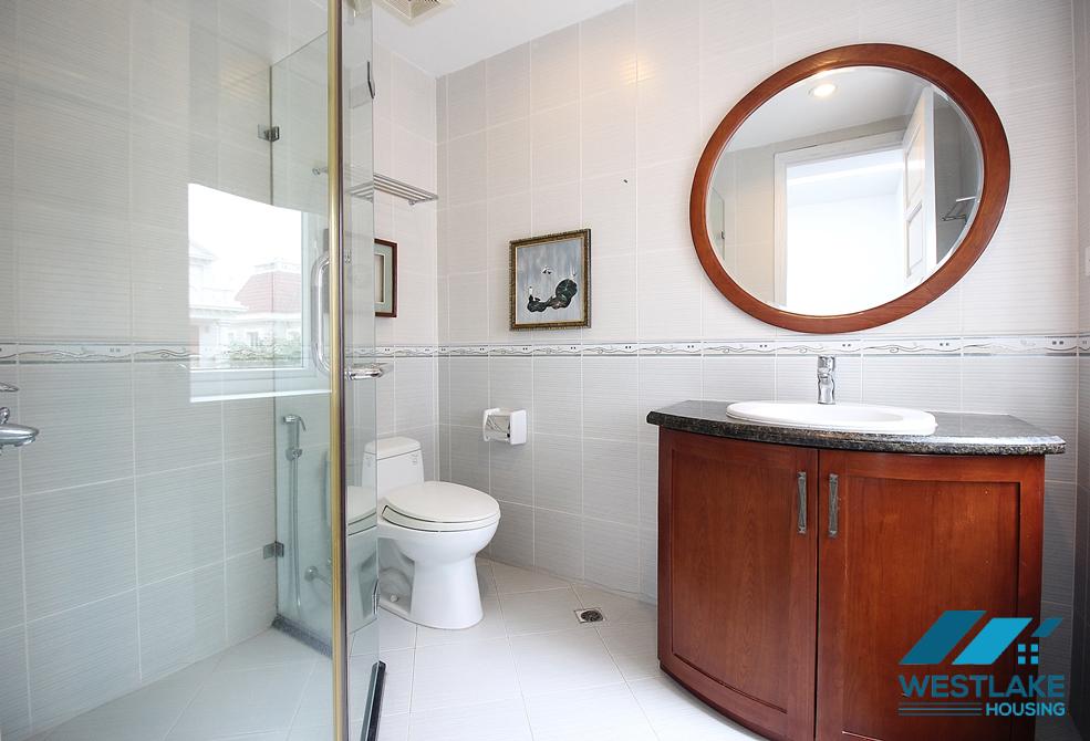 Spacious villa with 5 bedrooms for rent in T block, Ciputra, Tay Ho, Hanoi