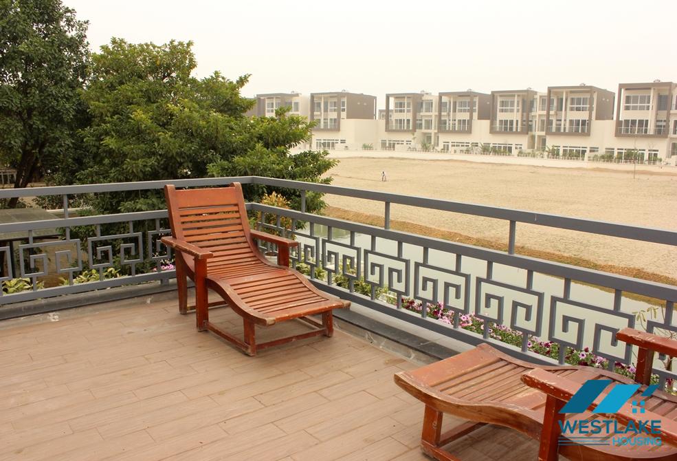 Spacious house with nice garden for rent in Ciputra, Tay Ho, Ha Noi