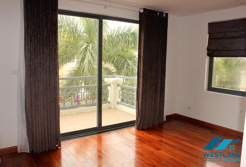 Spacious house with nice garden for rent in Ciputra, Tay Ho, Ha Noi