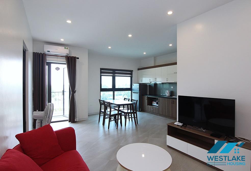 A bright and spacious 1 bedroom apartment for rent in Au Co, Ha Noi